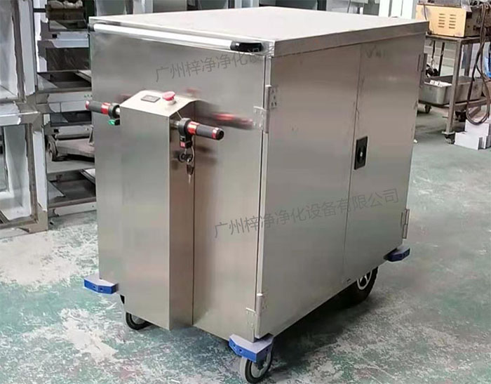 無菌物品電動運送車又稱為無菌物品運送車、無菌密封下送車、無菌物品回收車。